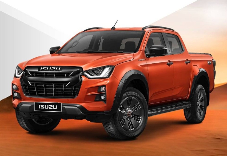 ครอบฝาถังน้ำมัน ISUZU DMAX D-MAX V-Cross Hi-Lander กระบะยกสูง 2 และ 4 ประตูปี 2020 (สีเงิน)(ใช้เทปกาว 3M)