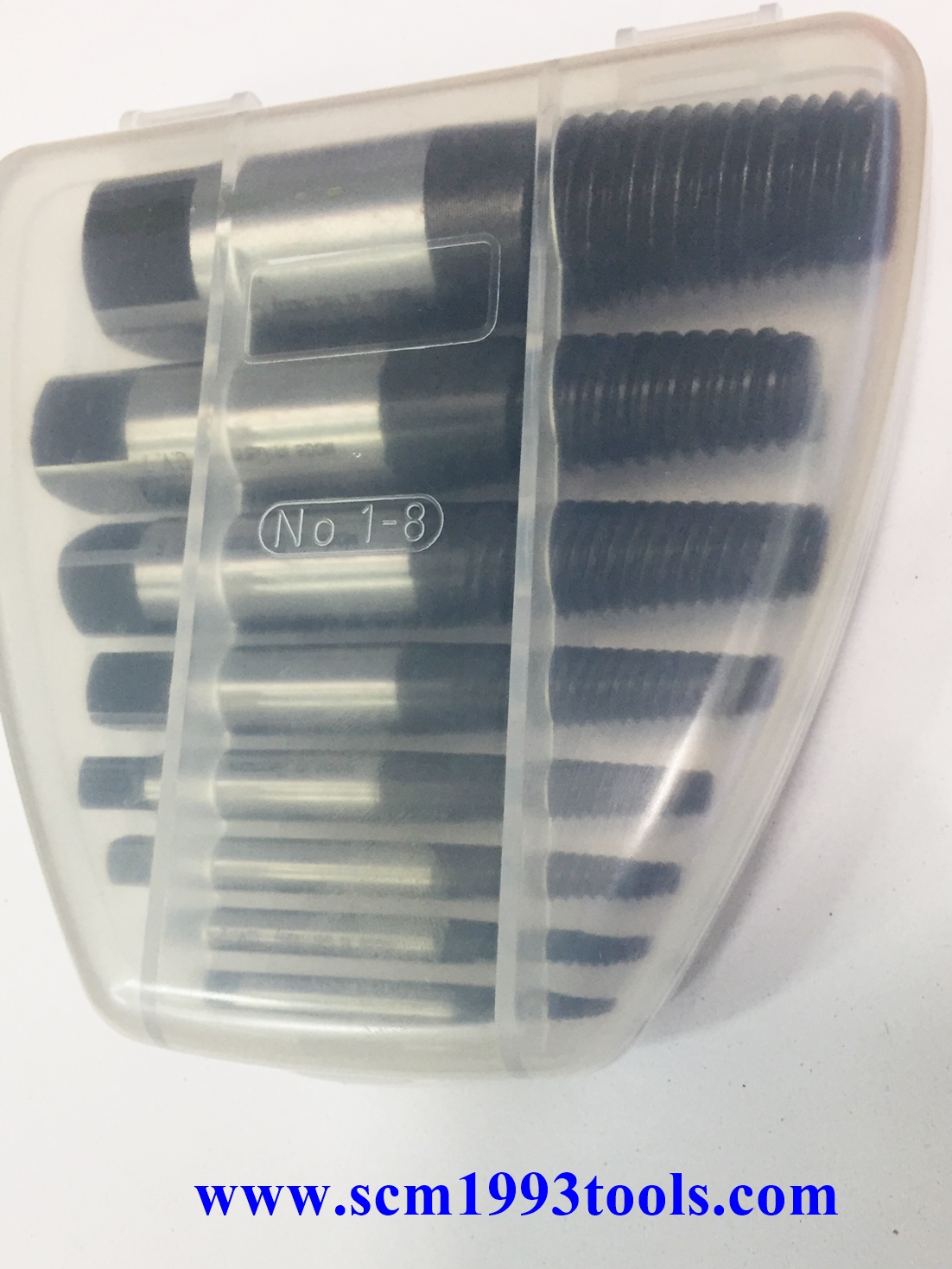 TUBUS ถอนเกลียวซ้าย (8 ตัวชุด) 1/8"-1.3/4" แท้จากเยอรมัน