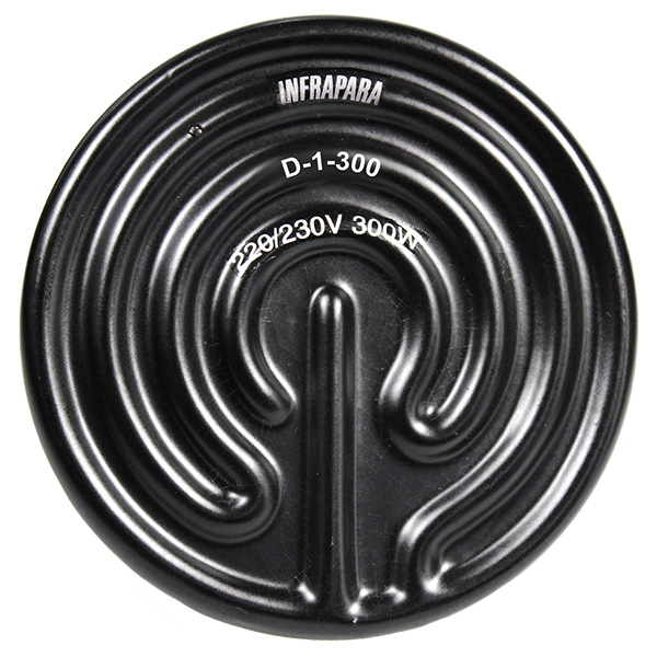 ฮีตเตอร์อินฟราเรด (Infrared heater) INFRAPARA รุ่น D-1 300W 220V E27 Black