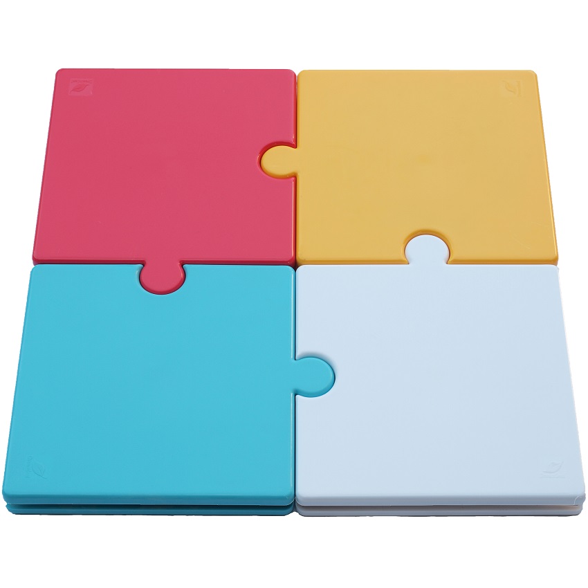 ชุดเซ็ต 4 แผ่น AntPad ฟ้า-เหลือง-ชมพู-ขาว