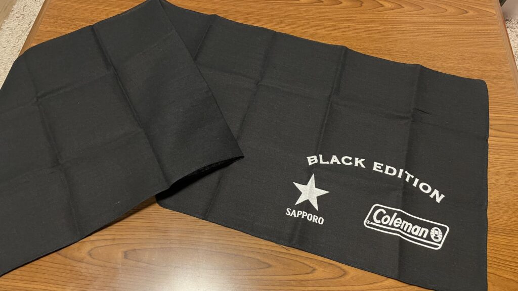 ผ้าปูโต๊ะ Camping Coleman x Sapporo Camping Napery รุ่นพิเศษจากญี่ปุ่น กระเป๋าผ้า กระเป๋าถือ ของใหม่ ของแท้ พร้อมส่ง