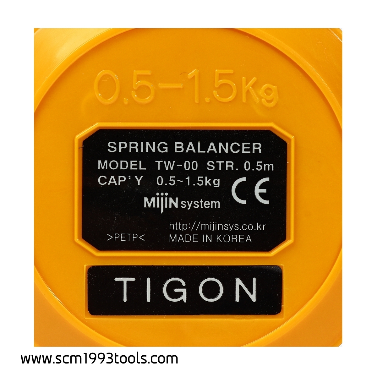 Tigon ไทกอน รุ่น TW-00 สปริงบาลานเซอร์ รอกสปริง 0.5-1.5 kg. Spring Balancer