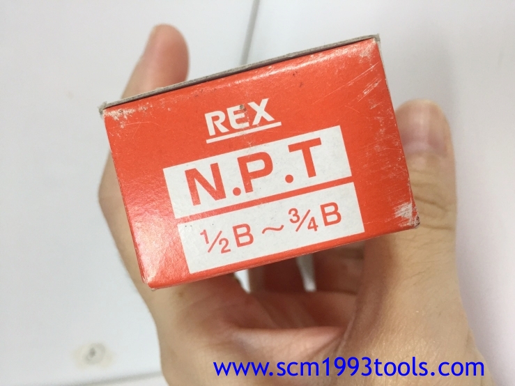 REX เร๊กซ์ ฟันต๊าบ เกลียวท่อไฟฟ้า NPT คอนดูด สำหรับเครื่องต๊าบ REX รุ่น N80A, N50A, N100A, 80ADX DIES