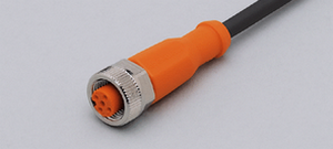 EVC001/ Socket/ M12 connector/ PUR cable / 2 m