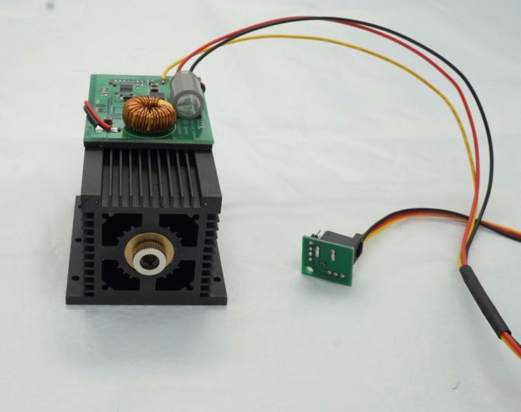 5.5W blue purple laser head 450 nm