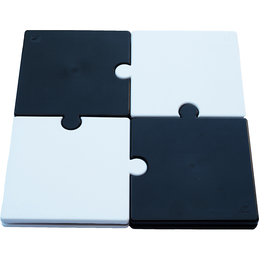 ชุดเซ็ต 4 แผ่น AntPad ขาว-ดำ