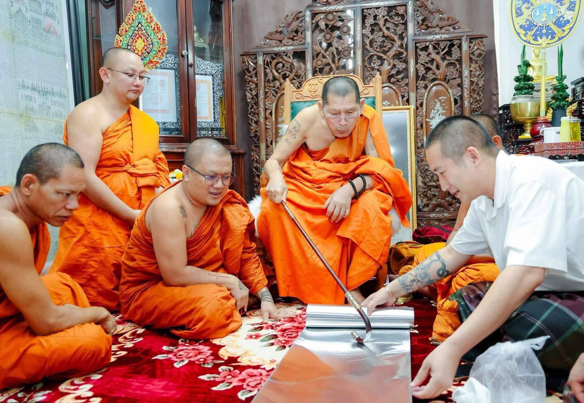 ตะกรุดปลากระป๋อง ตะกรุดสัตว์เลี้ยง No.964 ไม่บรรจุเกศา หลวงปู่ศิลา