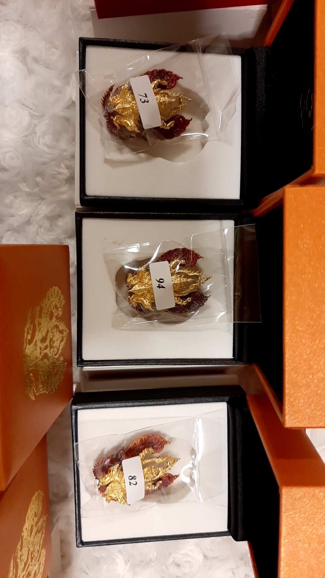 ครุฑทองคำ (พิมพ์เล็ก No.34) 1 ใน 38 องค์ พญาครุฑเทวราชมหาบารมี ๔ ทิศ หลวงพ่อวราห์ วัดโพธิ์ทอง