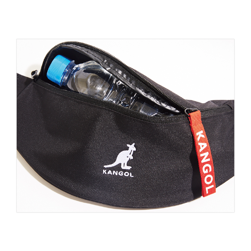 กระเป๋าสะพายข้าง Kangol Waist Bag กระเป๋าคาดอก กระเป๋าคาดเอว ของใหม่ ของแท้ พร้อมส่งจากไทย