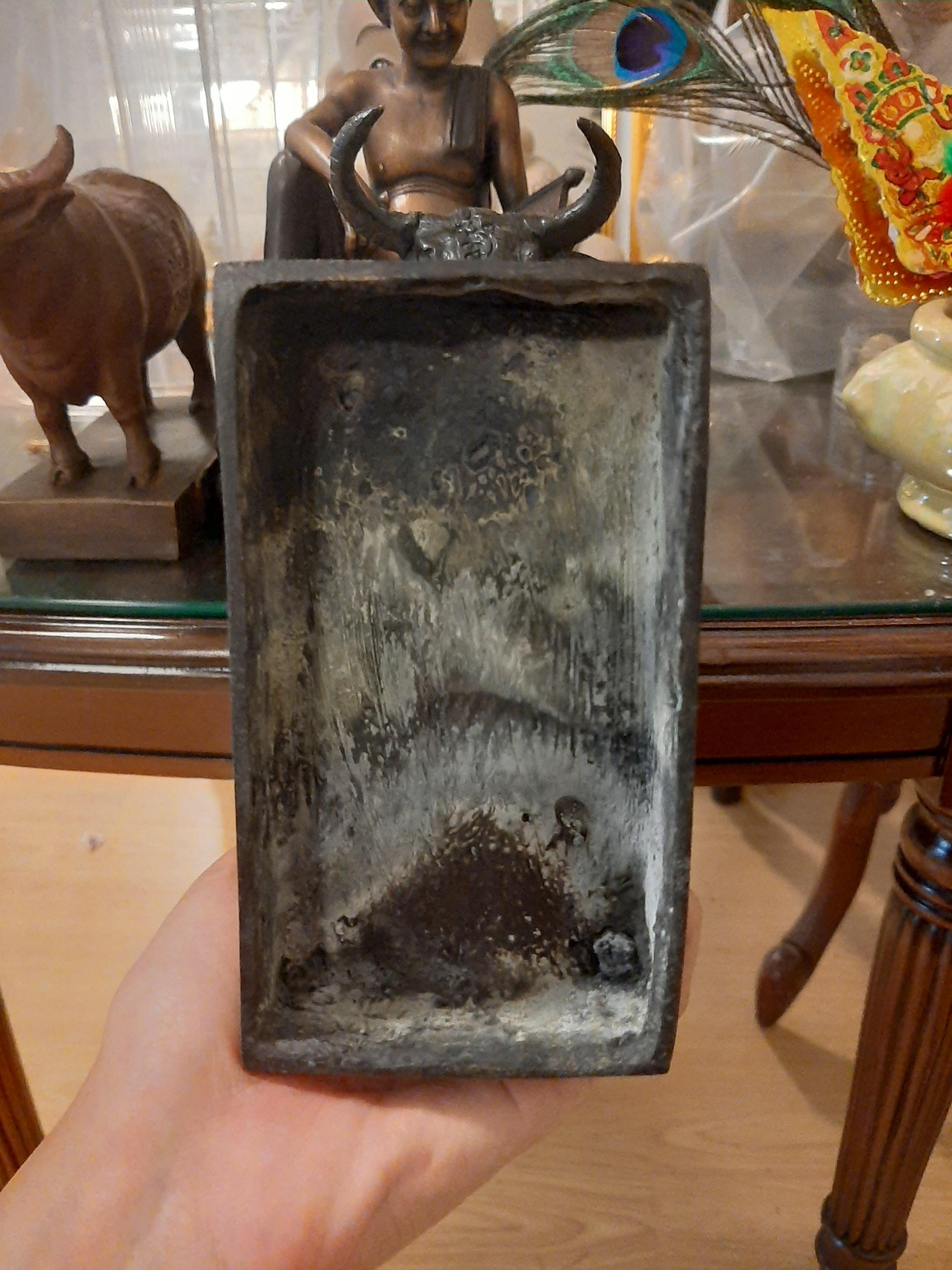 วัวธนู (ขนาดบูชา) วัดห้วยน้ำขาว ลพ.เล็กร่วมเสก