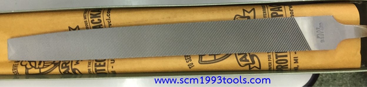 Nicholson นิโคลสัน ตะไบแบน หยาบ FLAT BASTARD MACHINIST FILES