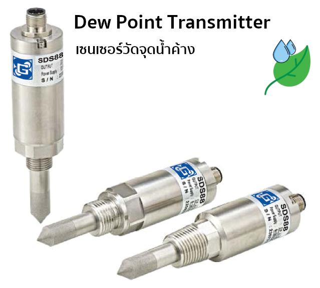 เซนเซอร์วัดอุณหภูมิจุดน้ำค้าง SANGI รุ่น SDS88 Max-C3 (Dew Point Transmitter)