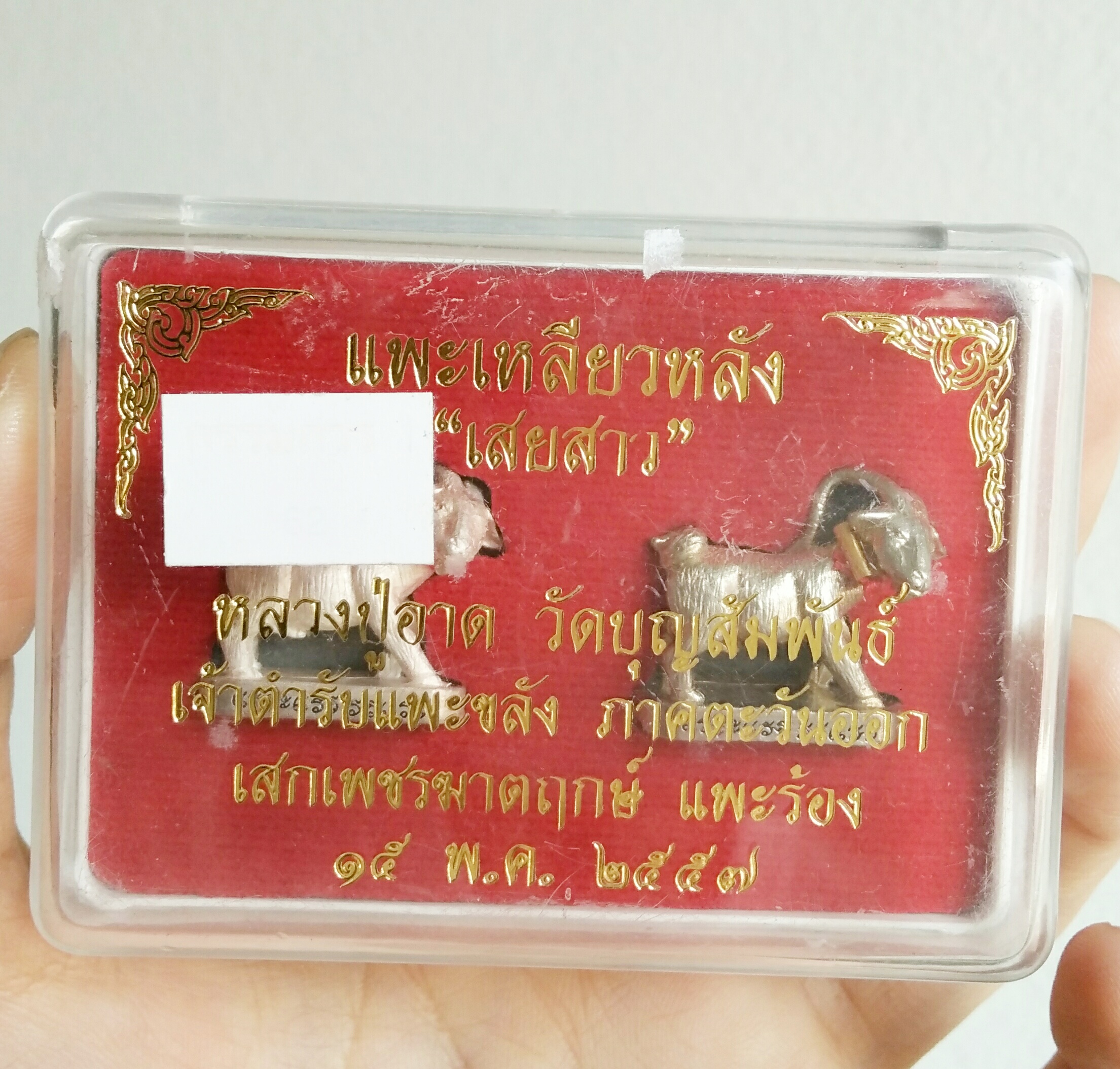 แพะเสยสาว ชุดกรรมการ 1 ตระกรุดทองคำ ลป.อาด วัดบุญสัมพันธ์ No.62