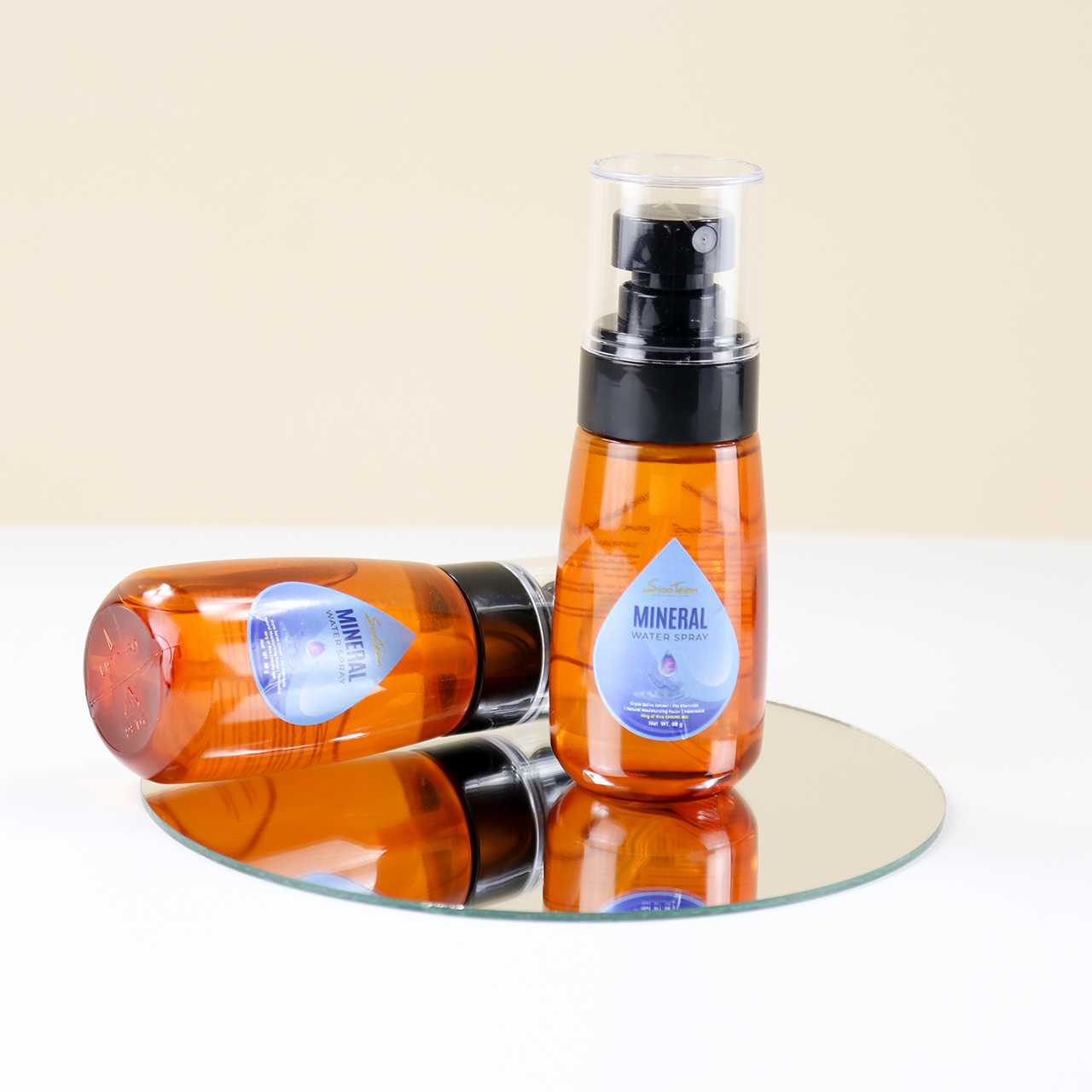 SIXTEEM MINERAL WATER SPRAY สเปรย์น้ำแร่ พญาข้าว + Vitamin B5