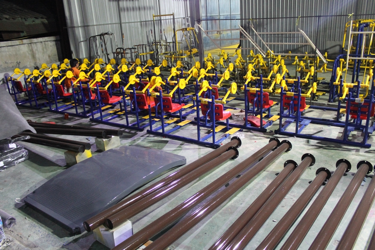 เครื่องออกกำลังกายกลางแจ้งพญาไท