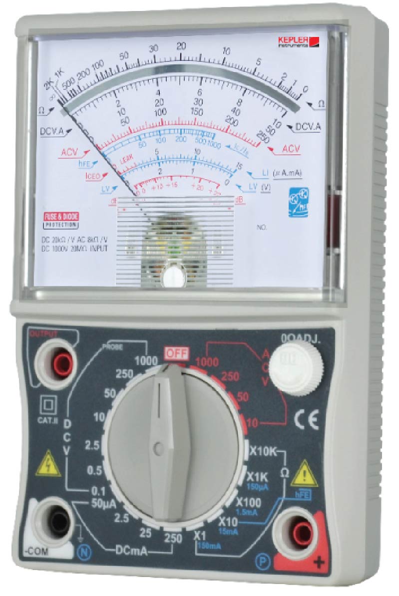 มัลติมิเตอร์แบบอนาล็อก (Analog Multimeters) KEPLER รุ่น KST-367 TR