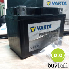 แบตเตอรี่มอเตอร์ไซต์ VARTA VTZ5S YTZ5S 12V 3.5Ah motorcycle battery