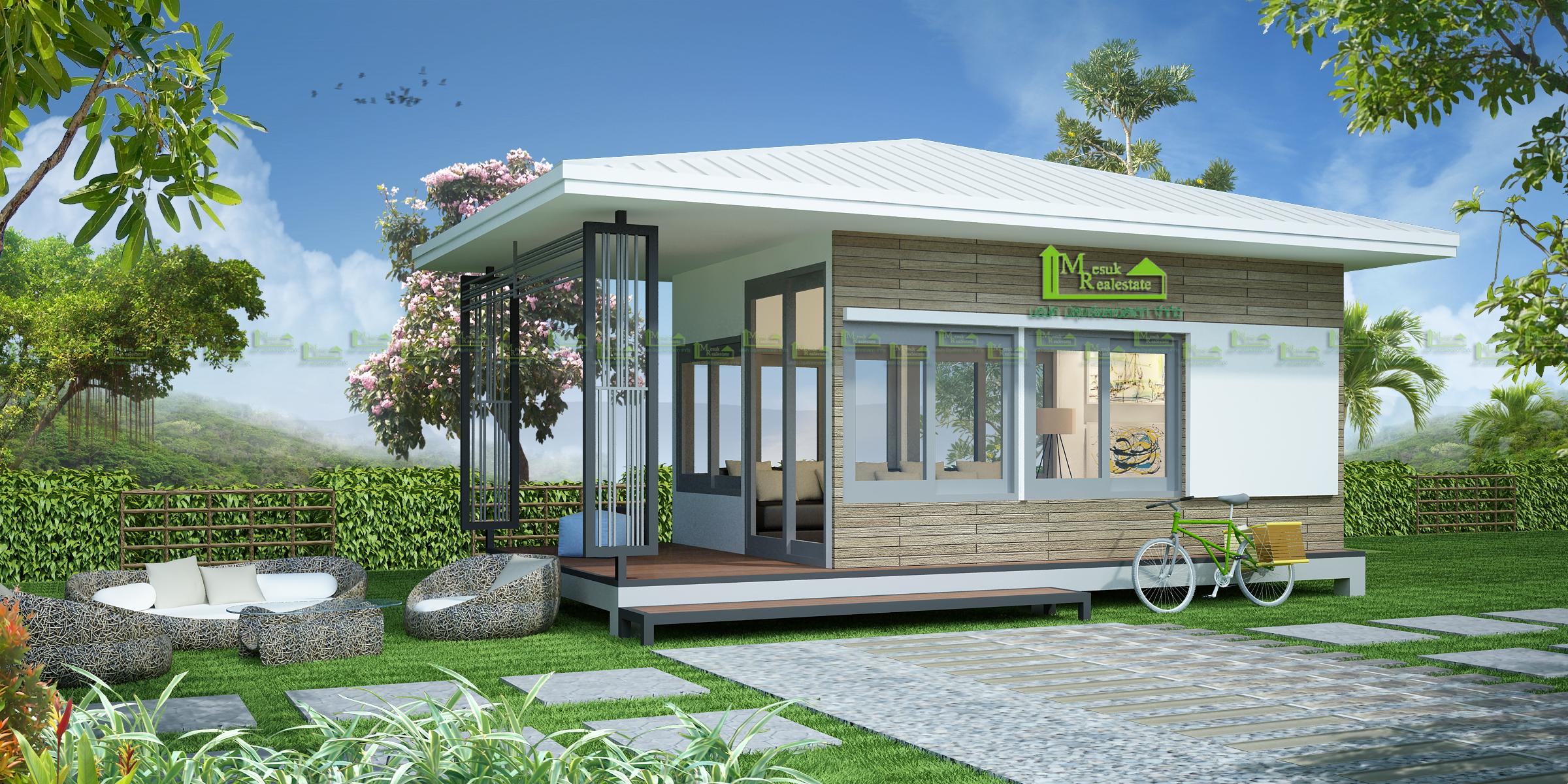 บ้านน็อคดาวน์ บ้านสำเร็จรูป สร้างออฟฟิศสำเร็จรูป ms-06