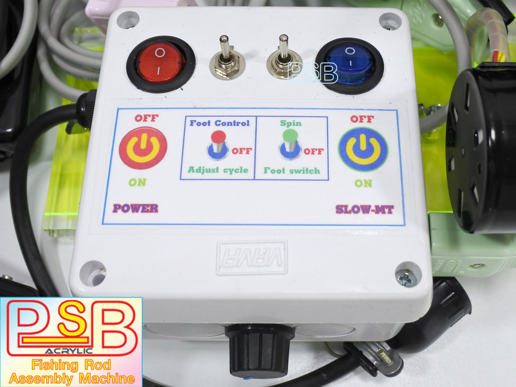 แท่นบิวท์คันรวม แท่นปัด แท่นพัน แท่นเคลือบคันเบ็ด รุ่น PSB