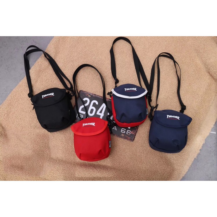 กระเป๋าสะพายข้าง Thrasher Hometown Flap Shoulder Bag ของแท้ พร้อมส่งจากไทย