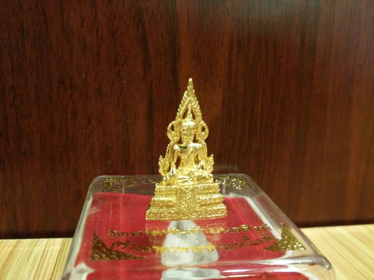 สมเด็จองค์ปฐมลอยองค์ เนื้อชุบทอง ปี 53 วัดศาลพันท้ายนรสิงห์