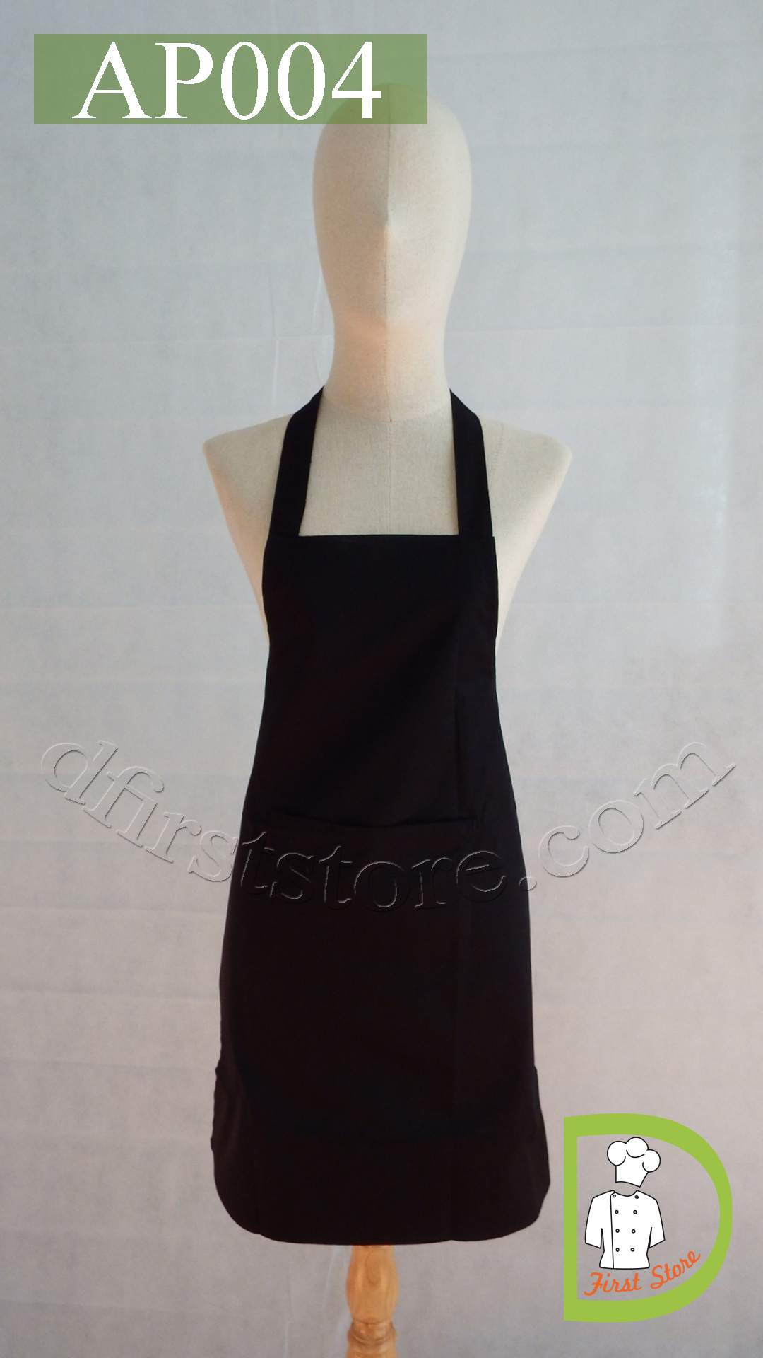 AP004 Full Body Bib Apron ผ้ากันเปื้อน เต็มตัว