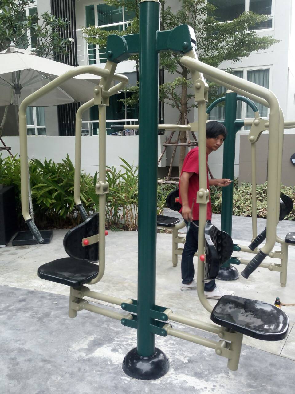 เครื่องออกกำลังกายกลางแจ้งบ้านฉาง