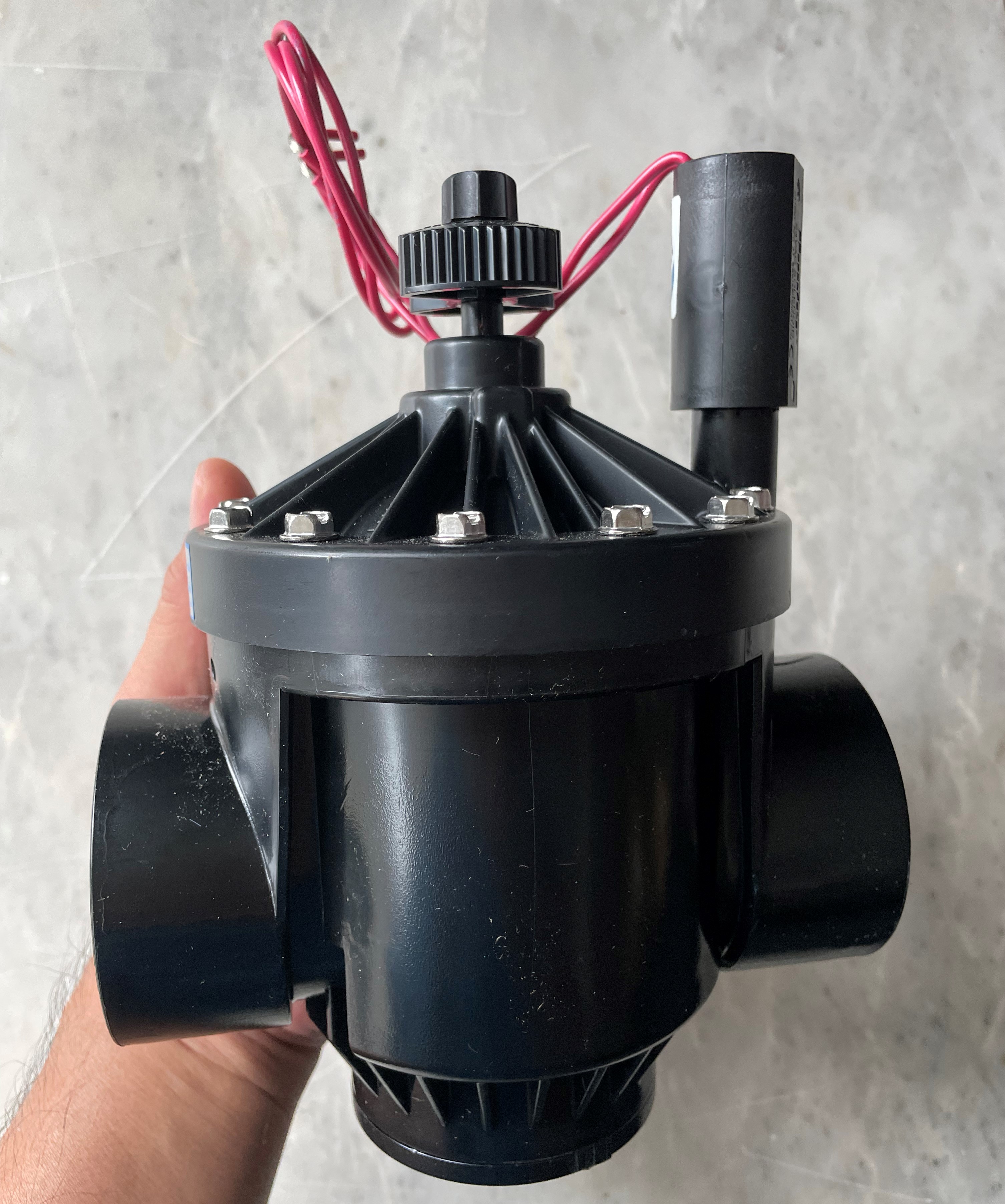 วาล์วไฟฟ้าโซลีนอย 2 นิ้ว AC 24V Hunter PGV-201