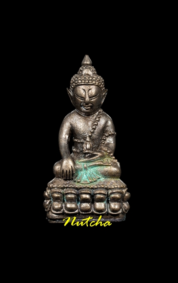 พระกริ่งอินทมุนี (เนื้อเหล็กน้ำพี้) วัดแม่แพะ (หลวงพ่อเล็ก ครูบากฤษดา ฯลฯ) ปี ๖๓