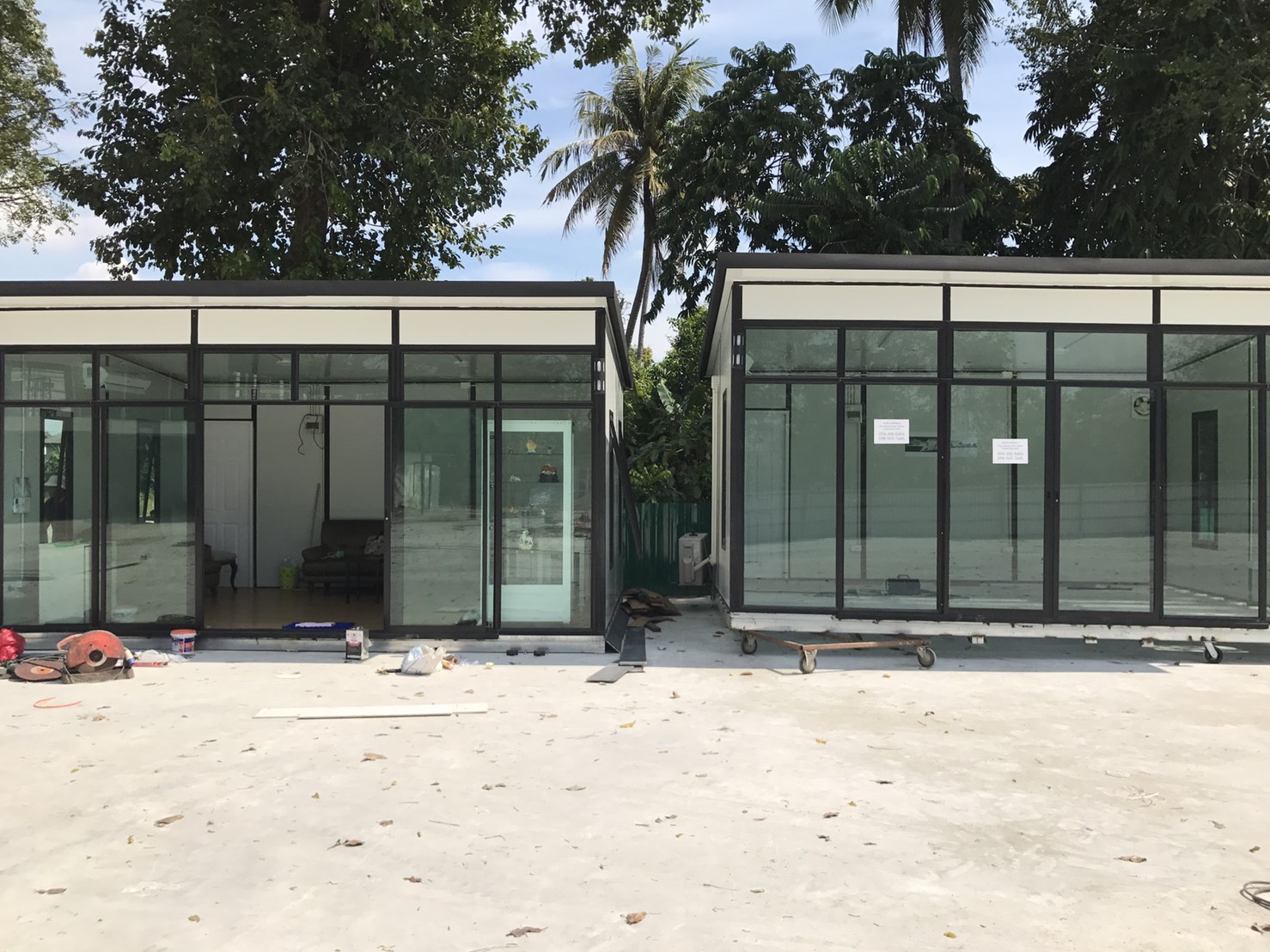 บ้านสำเร็จรูป บ้านน็อคดาวน์ สร้างออฟฟิศ happyhouse ND-09