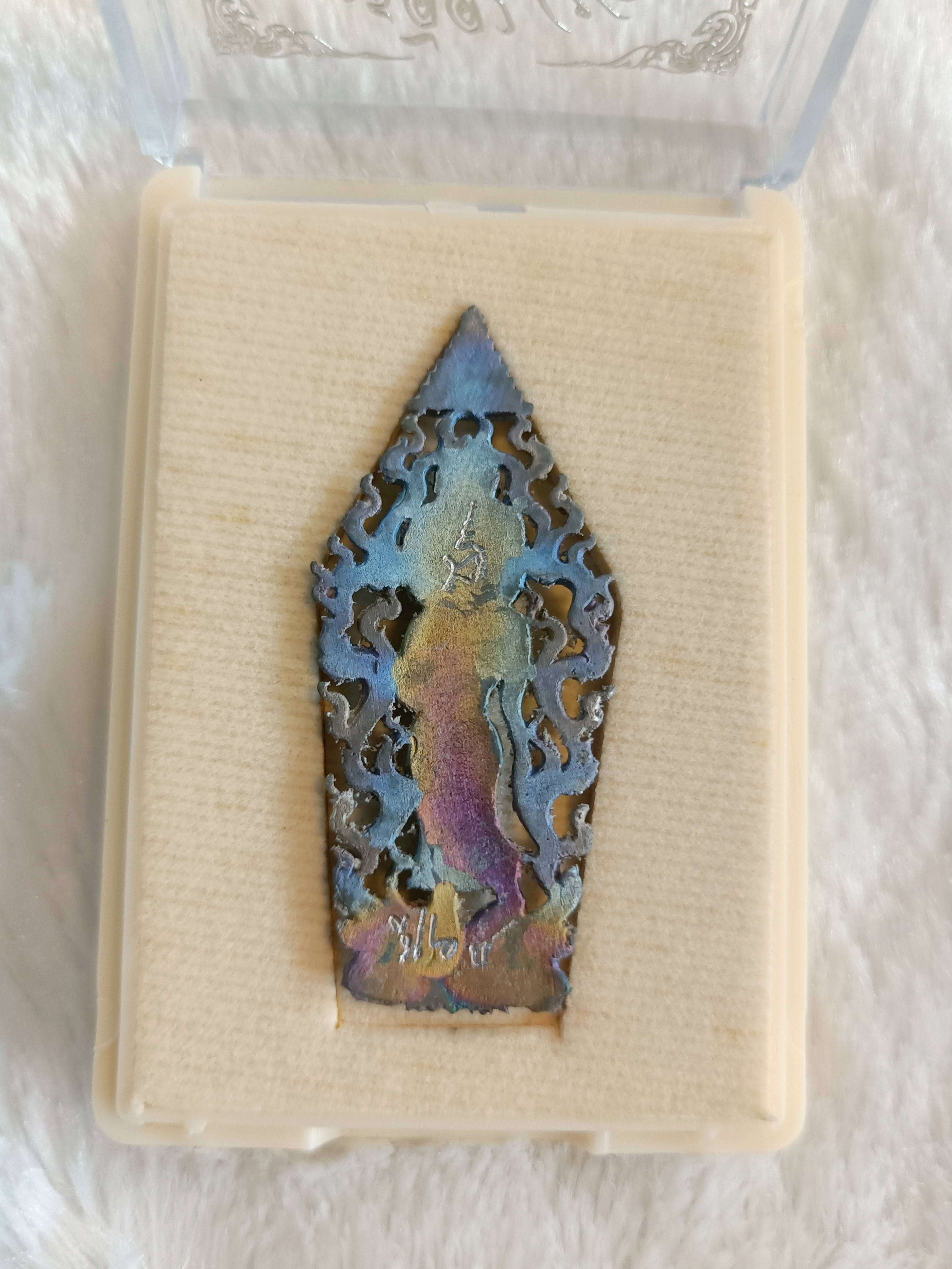 พนะพุทธลีลารวมแร่ (ปรุหนัง) หลังจาร ปี 64 หลวงพ่อหนุน วัดพุทธโมกข์