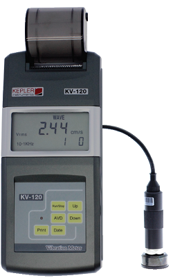 เครื่องวัดความสั่นสะเทือนแบบพกพา KEPLER รุ่น KV-120