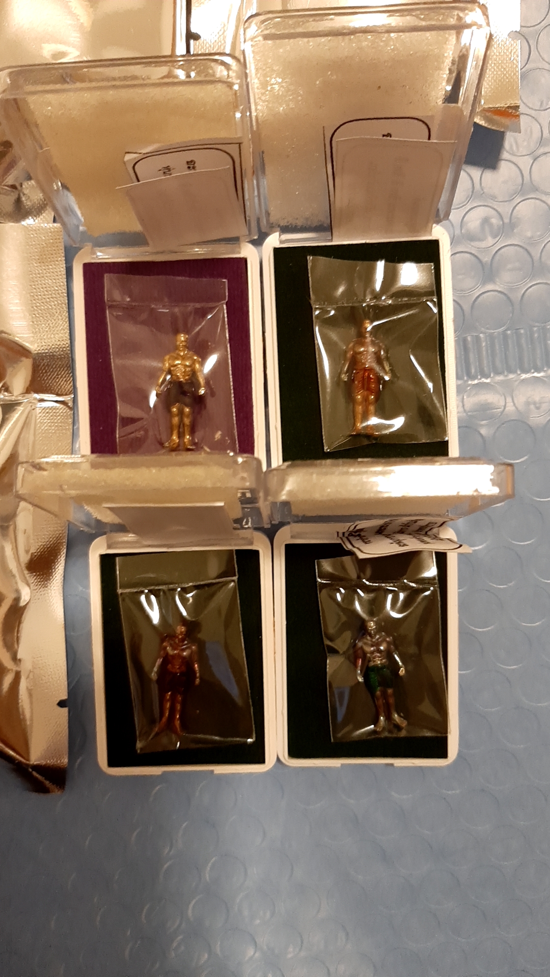 หุ่นพยนต์พิมพ์เล็ก รุ่น พรายมงคล วัดหนองหิน หลวงพ่อเล็กร่วมเสก