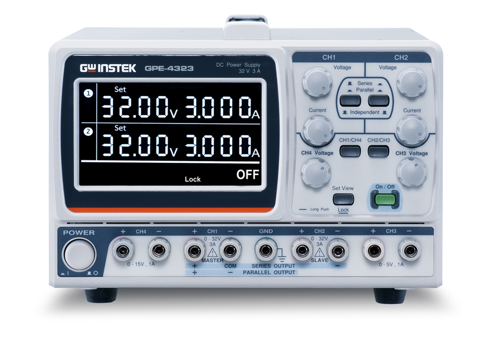 Power supply (เครื่องจ่ายไฟ) ยี่ห้อ GW Instek รุ่น GPE-x323 Series