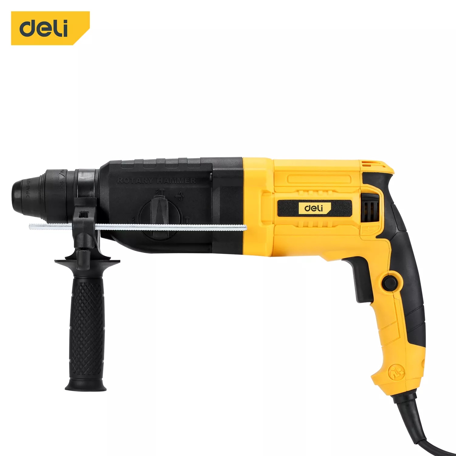 Deli สว่านไฟฟ้าโรตารี่ สว่านกระแทก 800W Rotary Hammer Drill | EDL-DC26-E1