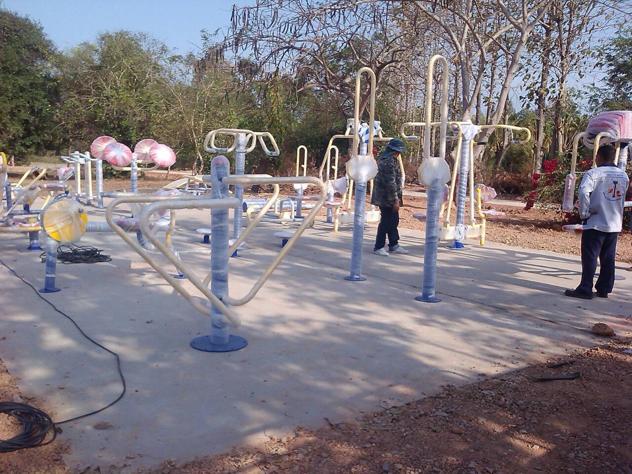 เครื่องออกกำลังกายกลางแจ้งพัทลุง