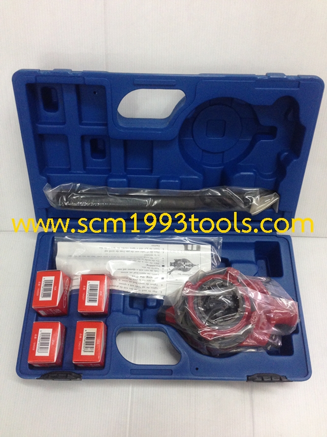 REX รุ่น 2R4 ต๊าบมือ ต๊าปแป๊บน้ำ ต๊าปท่อพร้อมอุปกรณ์ ญี่ปุ่น PIPE THREADER SET