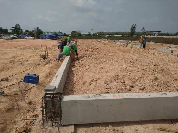 รับสร้างโกดังสำเร็จรูป ขนาด 15 x 66x 6.80m