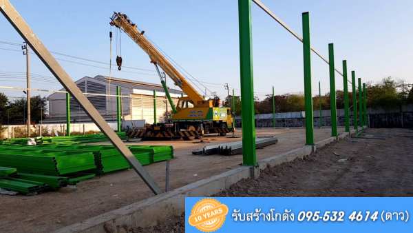 โกดังสำเร็จรูป ขนาด22x42x6.00 เมตร