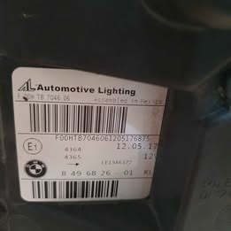 โคมไฟหน้า ข้างขวา มือสอง BMW X3 X4 G01 G02 8496826 Adaptive LED สภาพดี