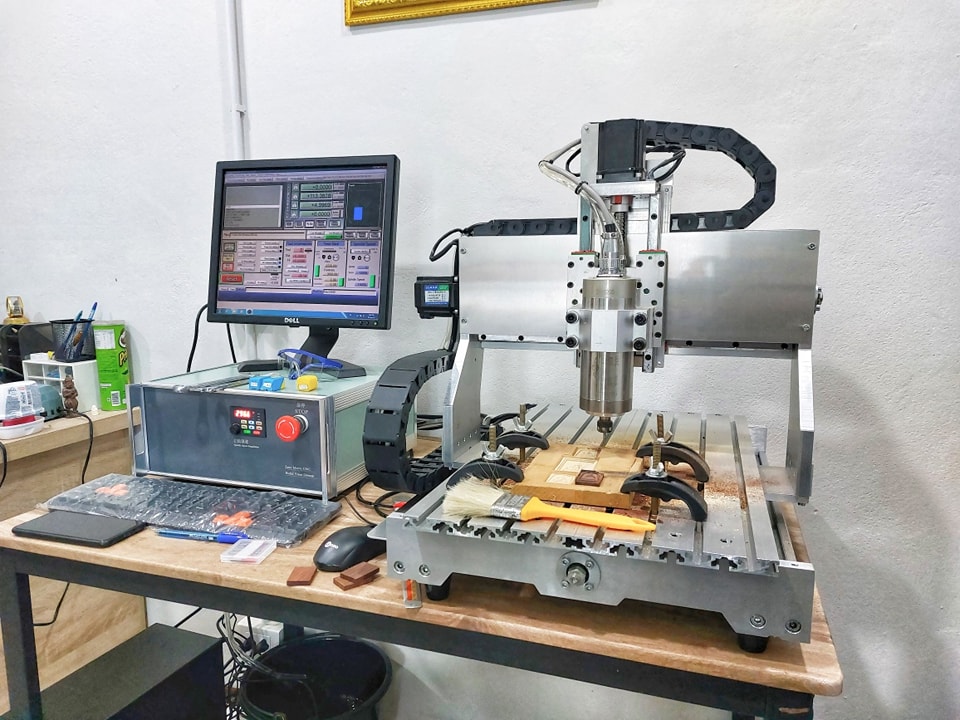 Mini CNC 3040Z12 3Axis Ball screw 1605 SP800W