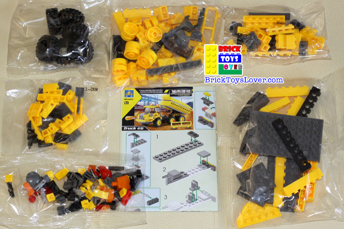 Construction 8043 Truck ของเล่น Parts