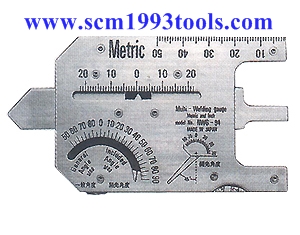 เกจวัดรอยอ๊อก วัดแนวเชื่อม รุ่น NWG-94 ญี่ปุ่น Multi-Welding Gauge (metric) ตรา FUJI TOOL
