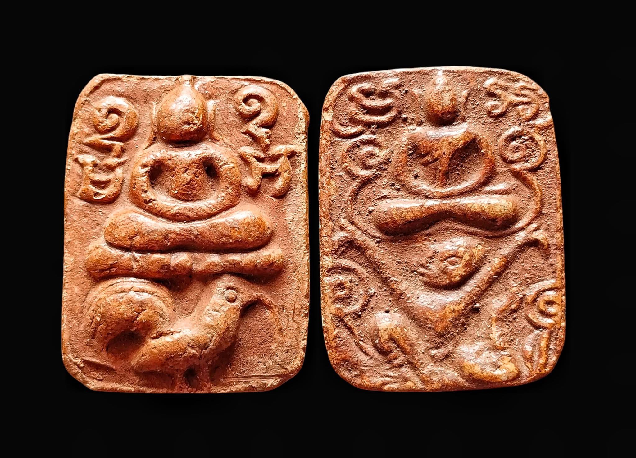 รายการหายาก! พระพิมพ์หลวงพ่อปาน ขี่ไก่ รุ่น ล้อมกุฏิ หลวงพ่อเล็ก วัดท่าขนุน