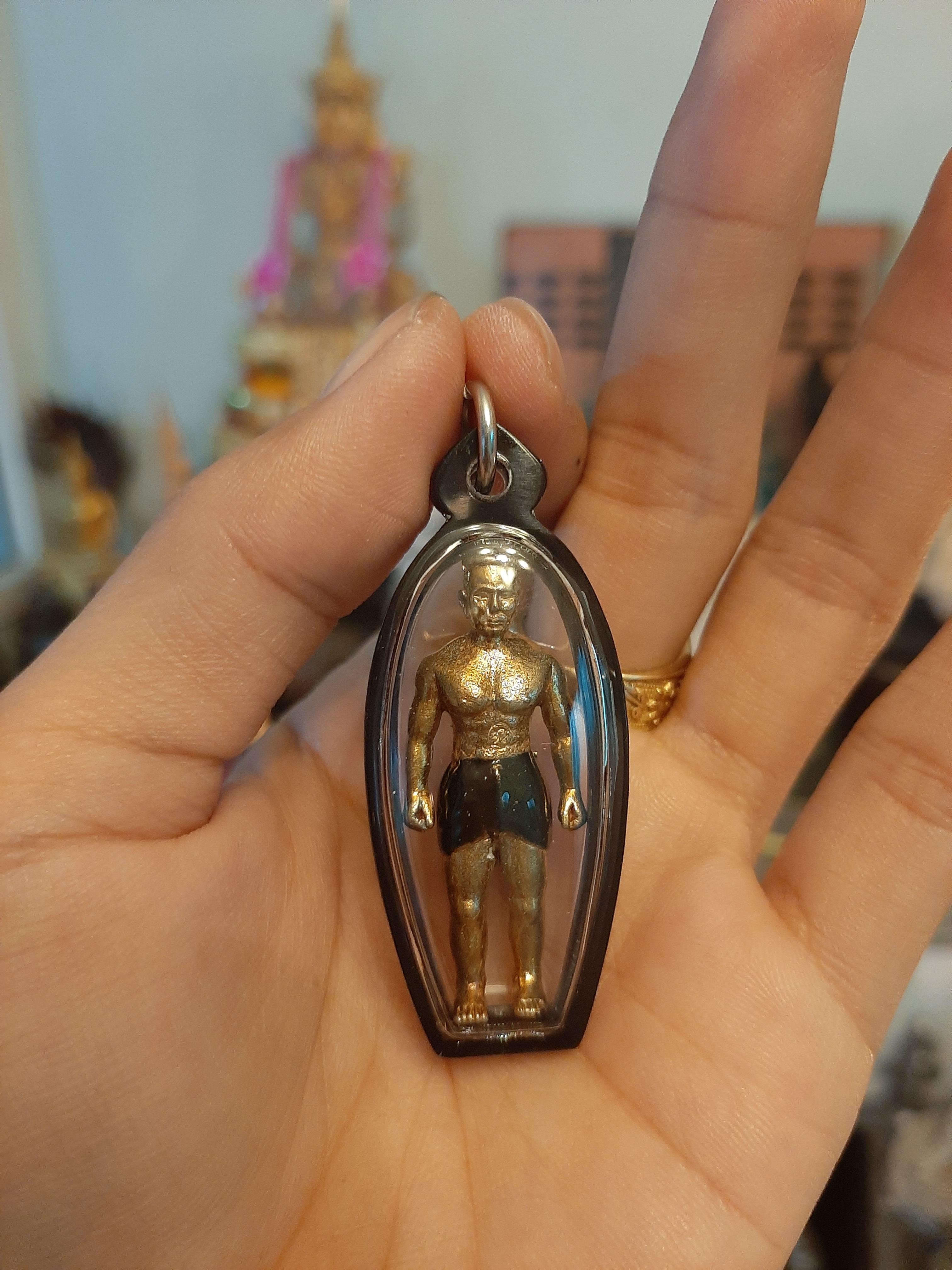 หุ่นพยนต์พิมพ์ใหญ่ (เลข ๑) รุ่น พรายมงคล วัดหนองหิน หลวงพ่อเล็กร่วมเสก