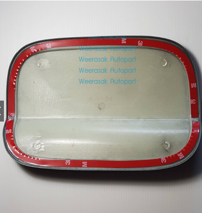 ครอบฝาถังน้ำมัน Honda City ฮอนด้า ซิตี้ ปี 2020 (สีดำด้าน โลโก้สีแดง) (ใช้เทปกาว 3M)