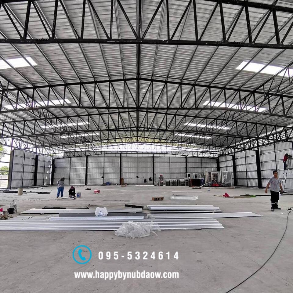โกดังสำเร็จรูป หนองจอก ขนาด30x36x6 เมตร