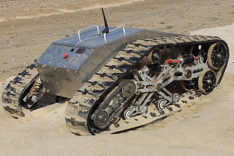 880t 100kg Load Big All Metal Robot Tank