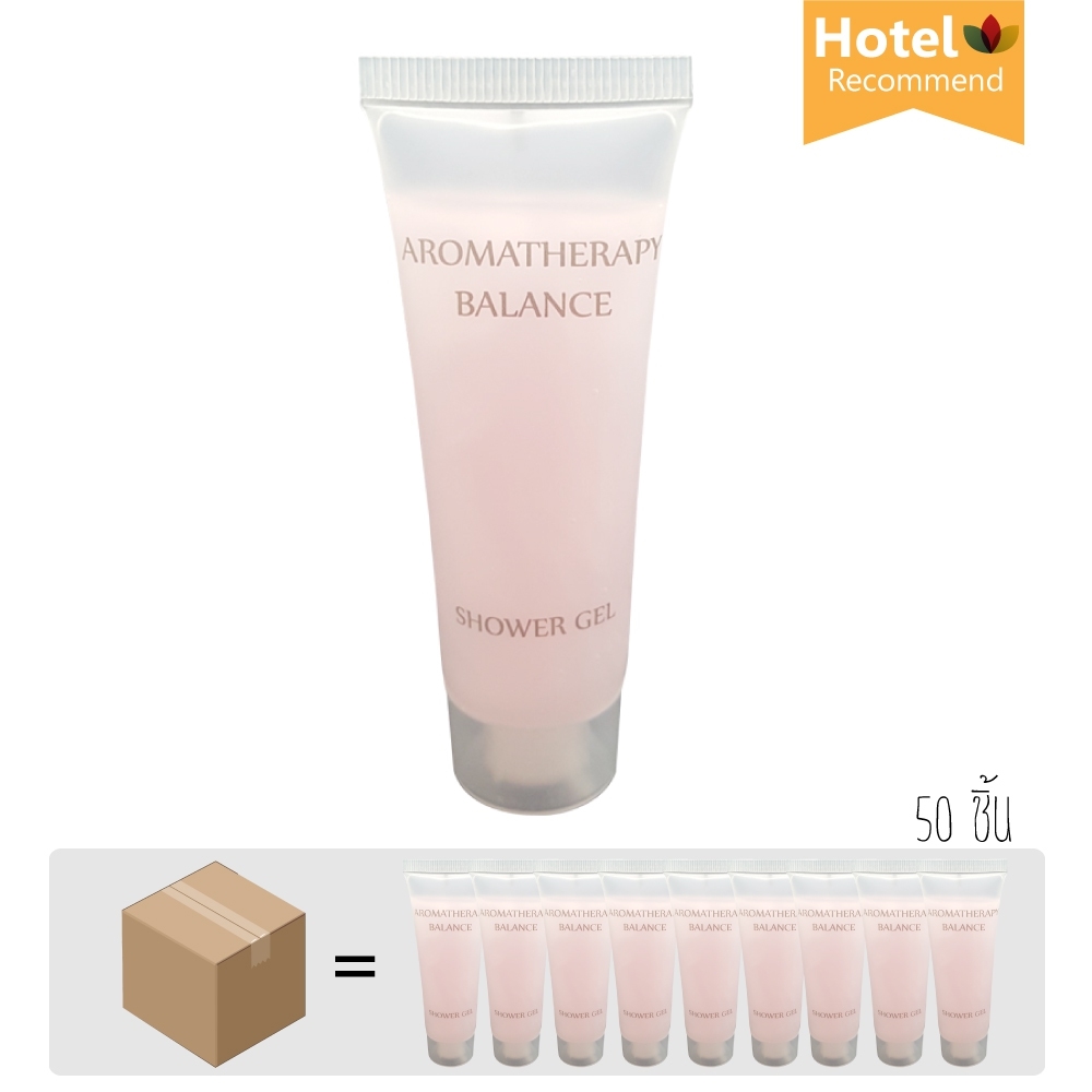 สบู่เหลว สีชมพู 30 ml. รุ่นอโรมาเธอราพี กลิ่นฟลาวเวอร์ (50 หลอด/กล่อง)