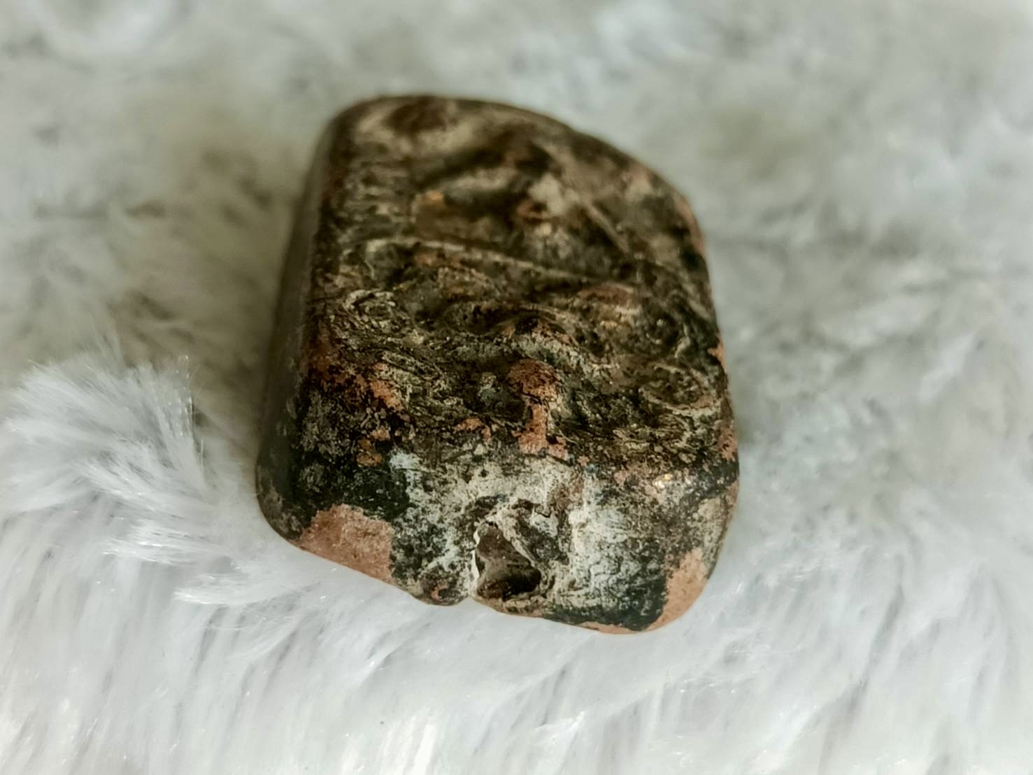 พระพิมพ์หลวงพ่อปาน ขี่ครุฑ หลวงพ่อหนุน วัดพุทธโมกข์ พุทธาภิเษก (กรุวัด)